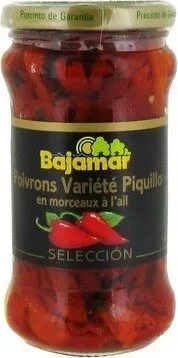 Poivrons Piquillo Ail Huile Bajamar