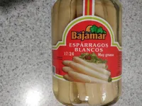 Espárragos blancos, muy gruesos 17/24 u.