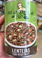 Lentejas con vegetales