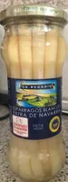 Esparragos blancos extras de navarra