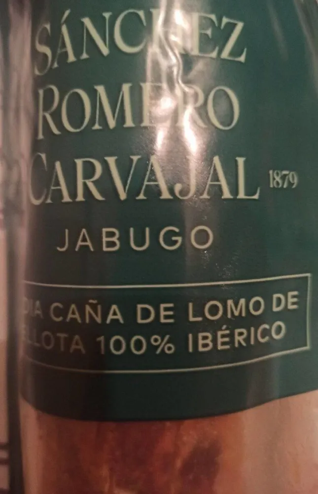 Lomo de bellota 100% ibérico