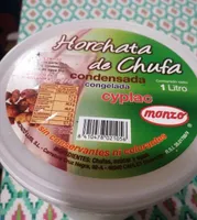 Horchata de chufa cyplac monzó