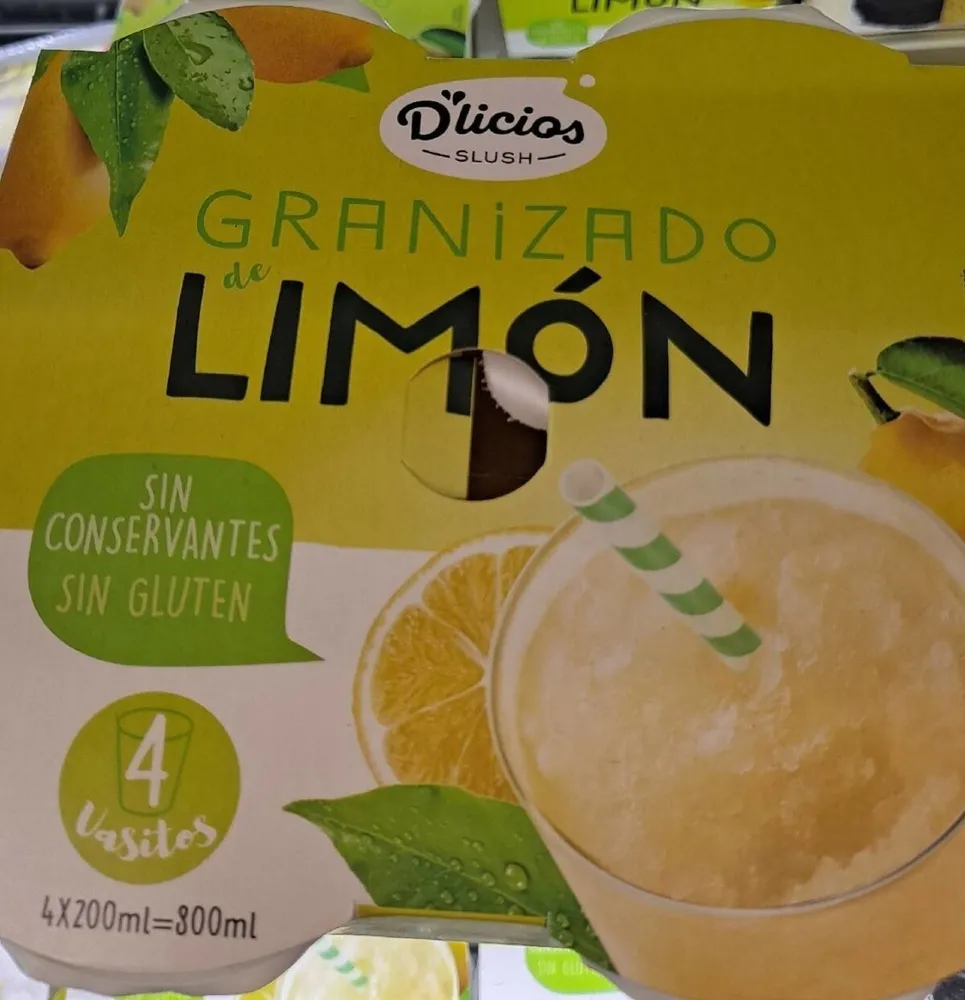 Granizado de limon
