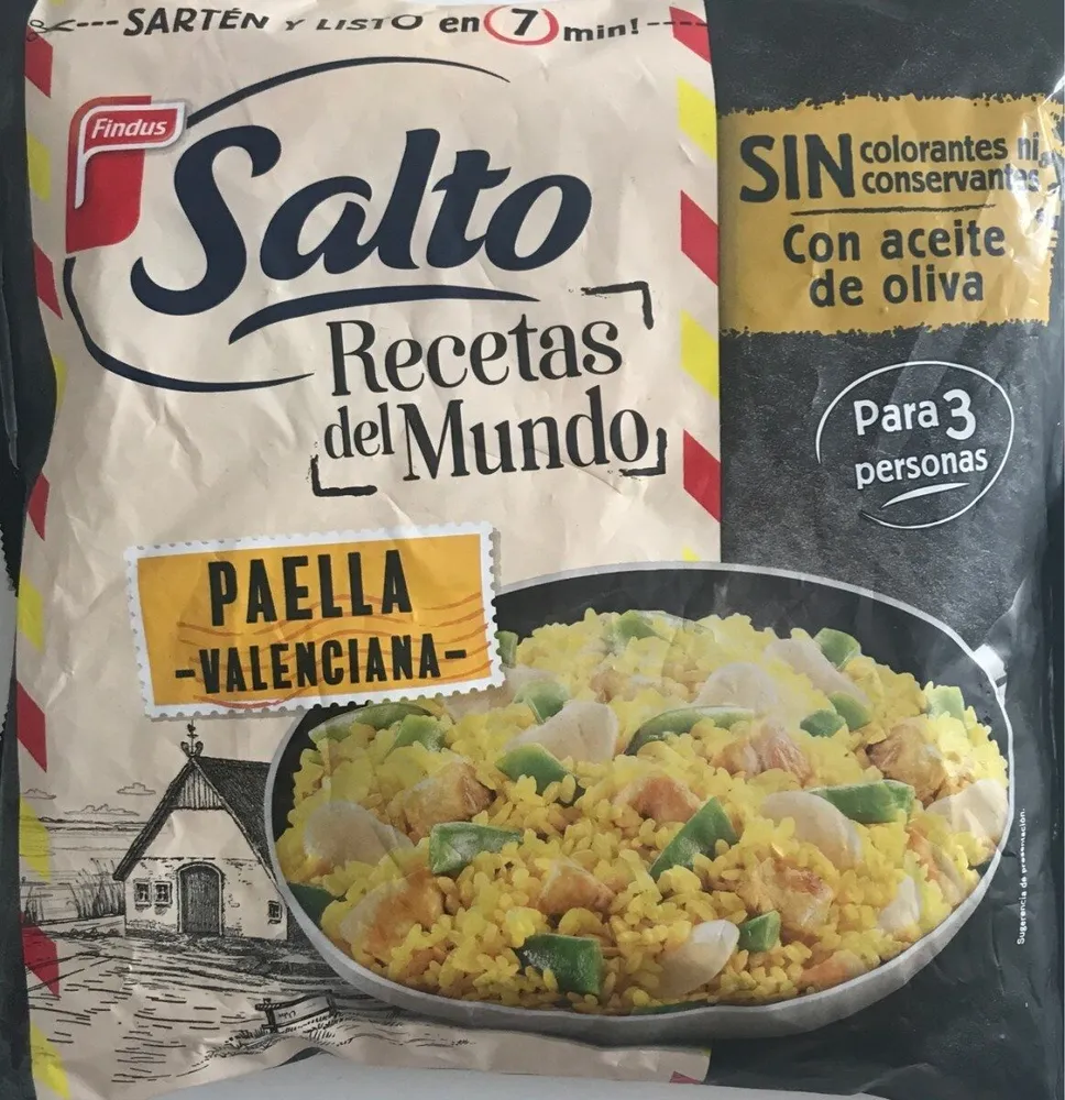 Salto recetas del mundo: paella valenciana