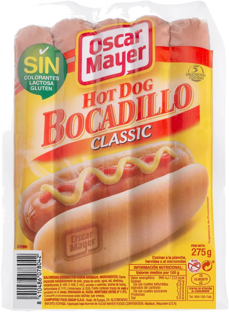 Hot Dog bocadillo