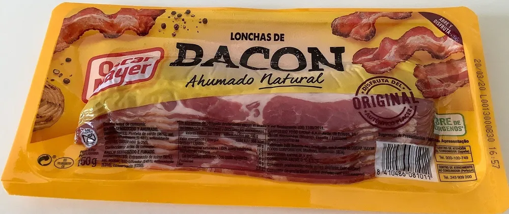 Lonchas de bacon
