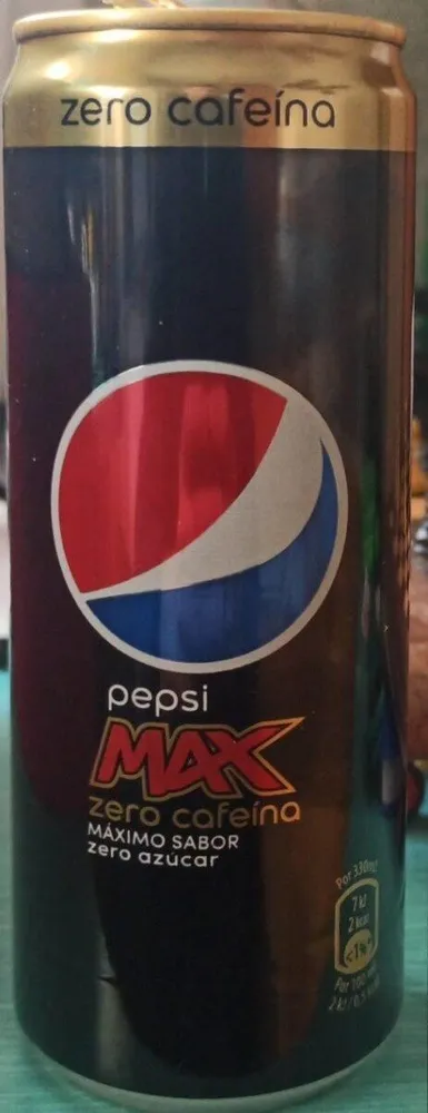 Pepsi Max Sin cafeina