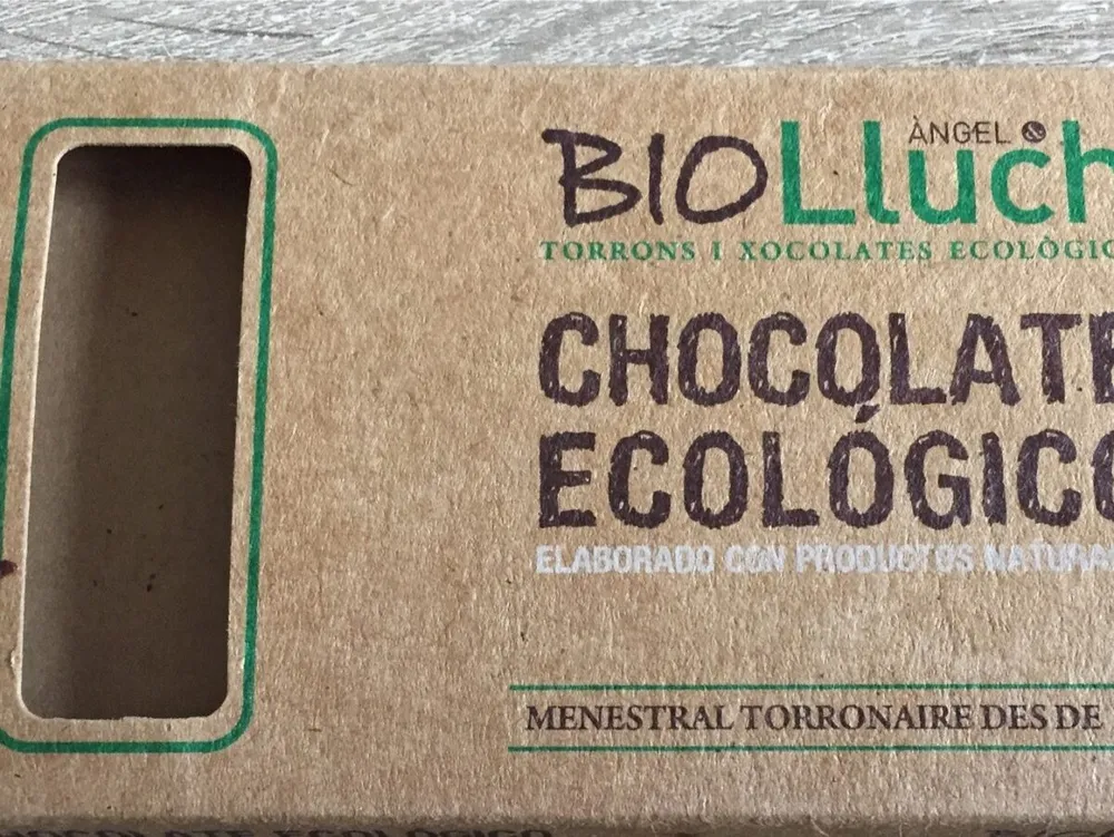 Chocolate ecologico