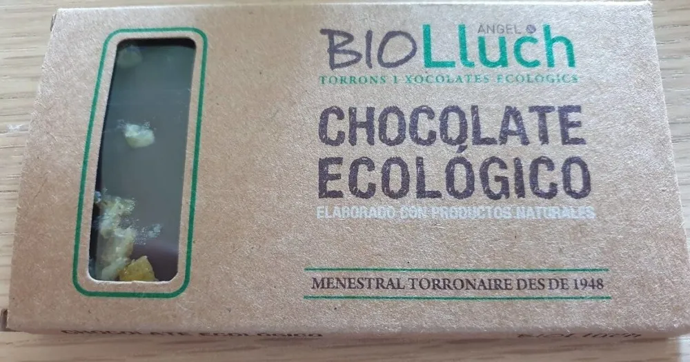 BioLluch Chocolate ecológico