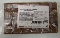 Chocolate Leche Almendra