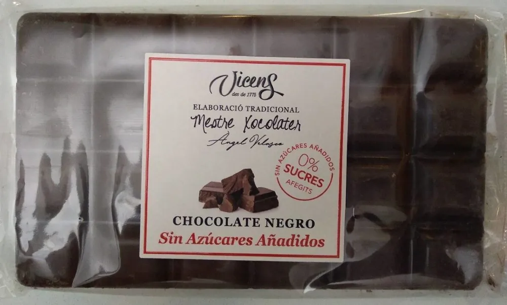 Chocolate Negro 0% sucres