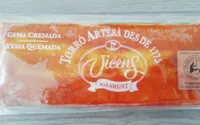 Turrón artesano yema quemada