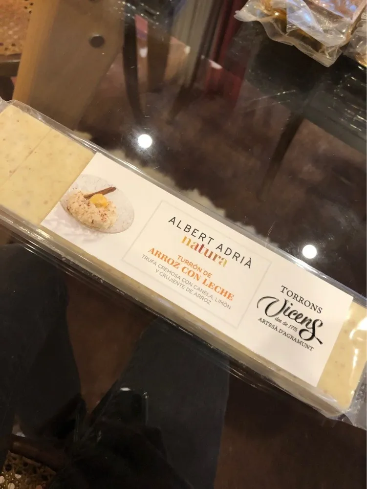 Turrón de Arroz con leche