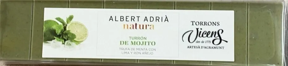 Turrón de Mojito