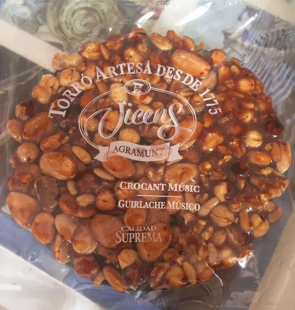 Torta Guirlache Musico Vicens 200 GR