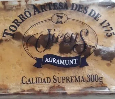Torró artesà Des de 1775 Agramunt
