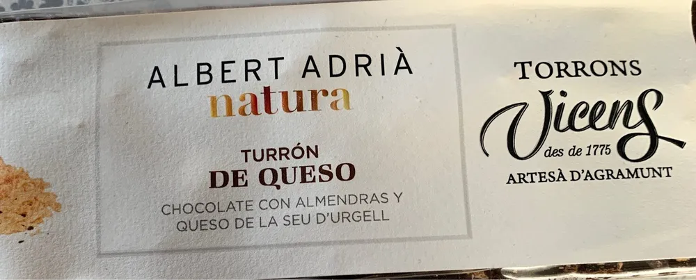 Turrón de queso