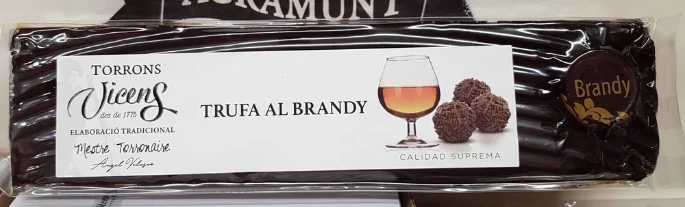 Torrons Vicens Trufa al Brandy