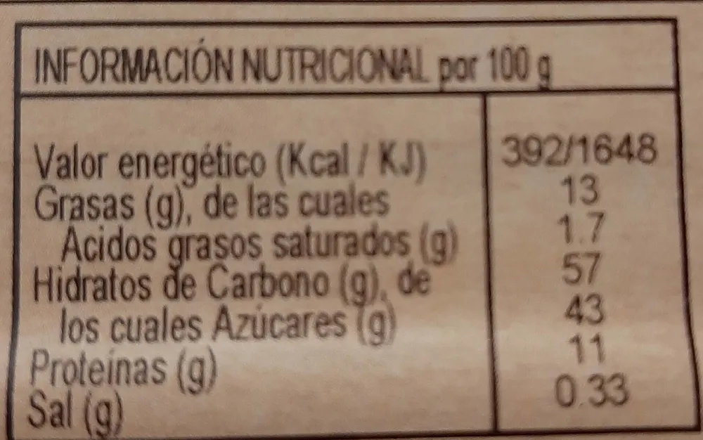Turrón de yema brownie