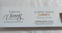 Turrón pisada lunar
