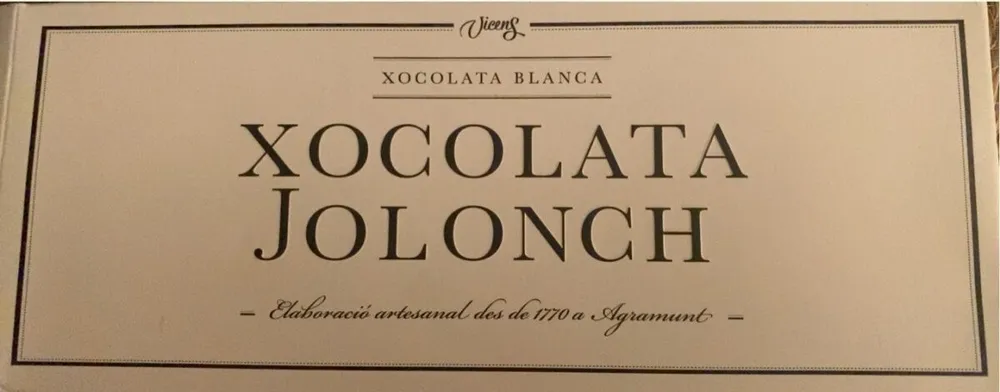 Xocolate jolonch