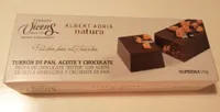 Turrón de pan, aceite y chocolate