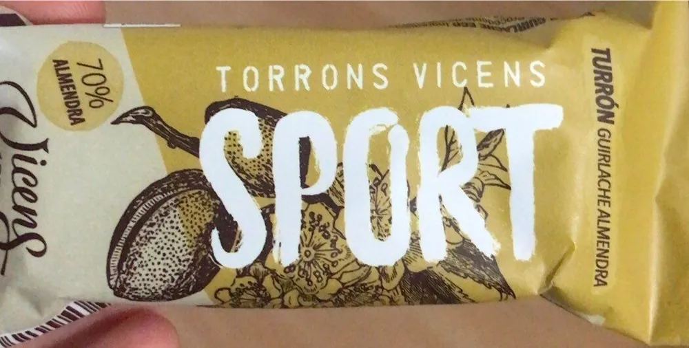 Torrons Vicens Sport Almendra y Guirlache