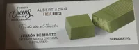 Turrón de mojito trufa de menta con lima