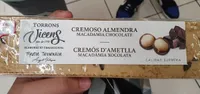 Turrón cremoso almendra con macadamia