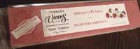 Turrón fresas con nata