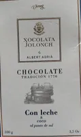 Chocolate con leche & coco