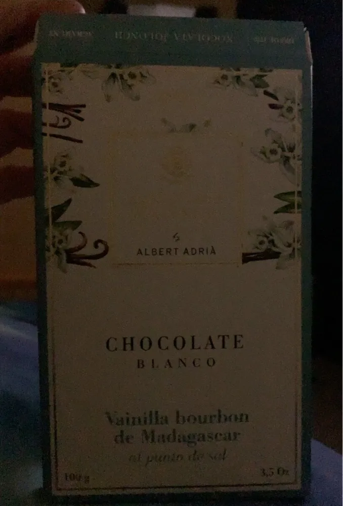 Chocolate blanco