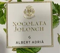 Chocolate blanco con té matcha y menta