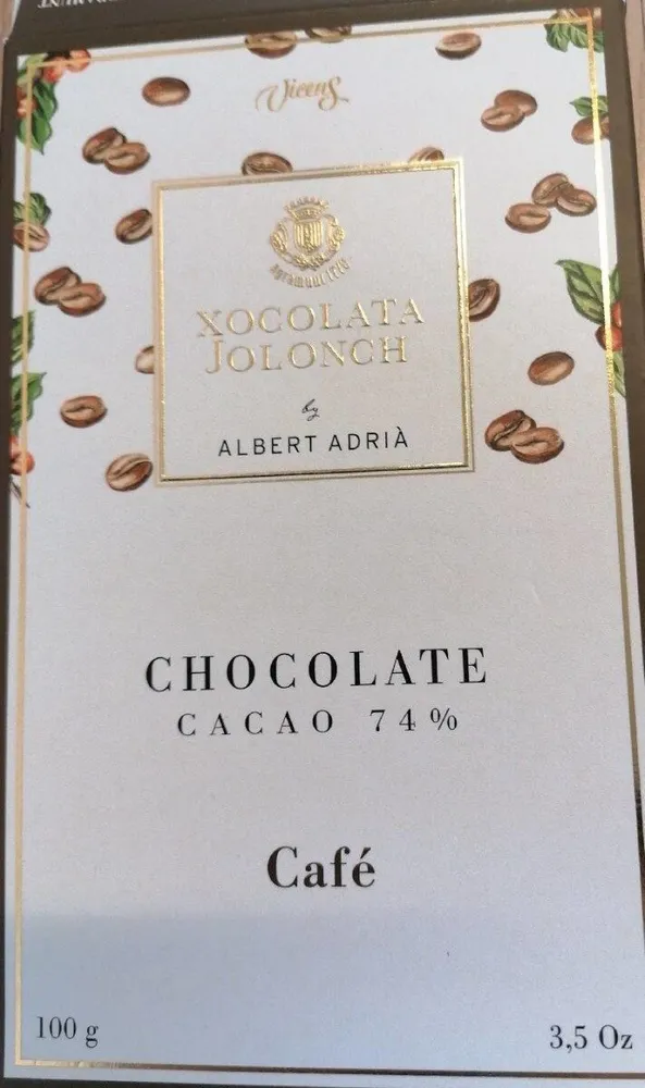 Chocolate negro café