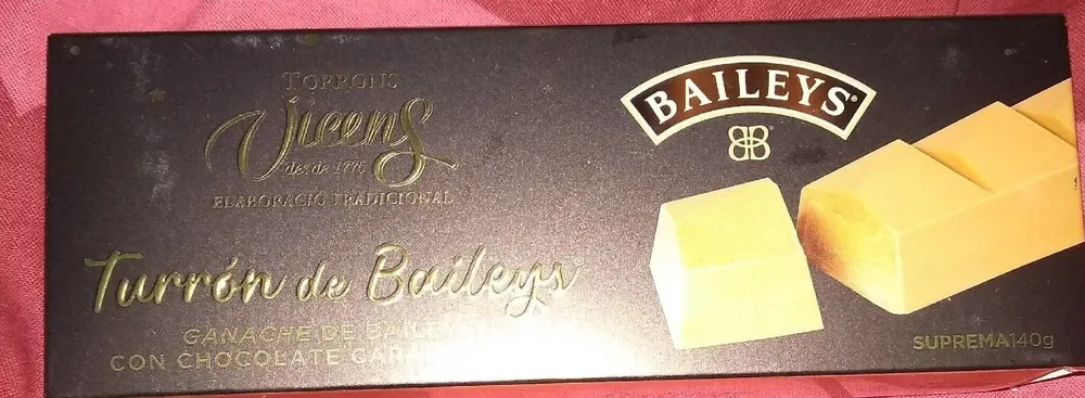Turrón de Baileys.