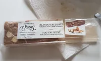 turrón blando crujiente chocolate y macadamia