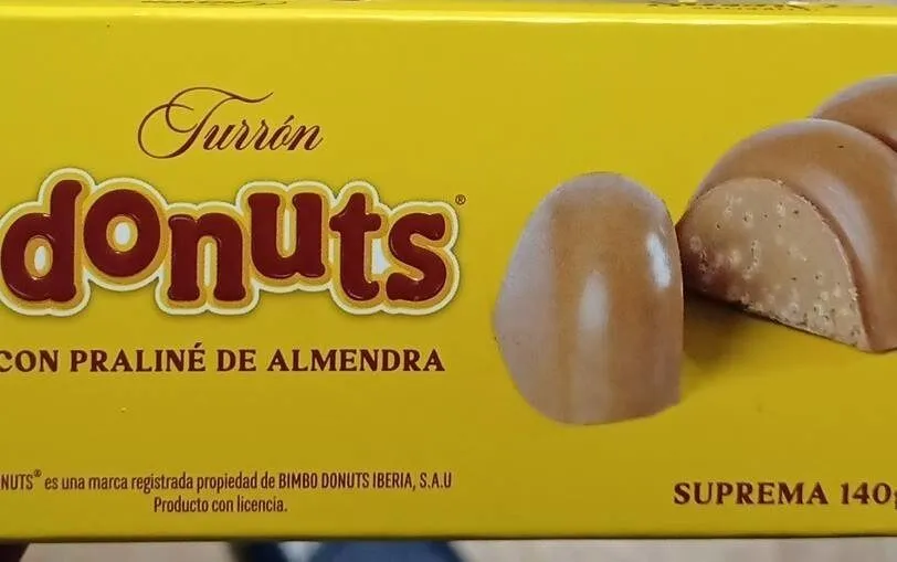 Turrón donuts