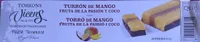 Turrón de mango y fruta de la pasión