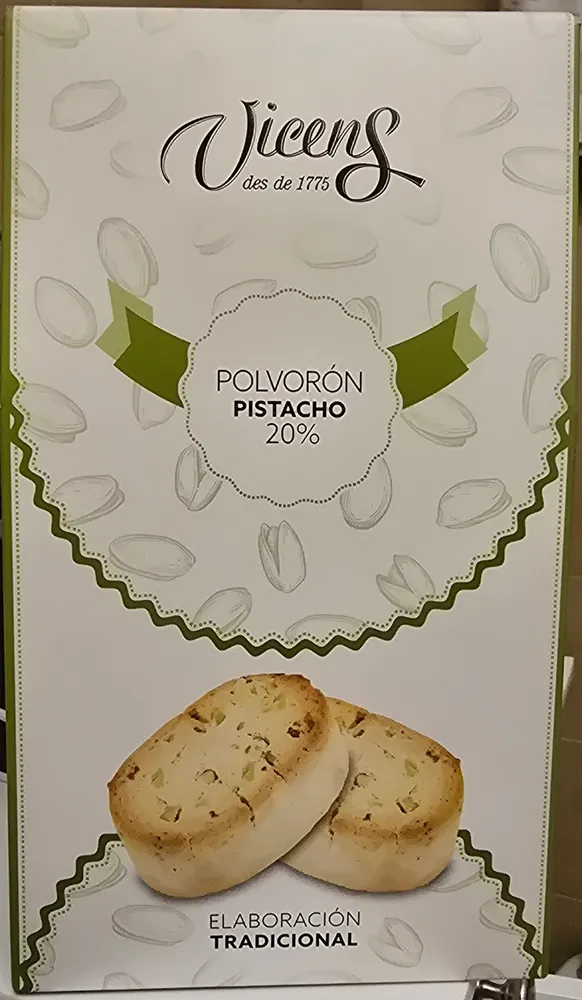 Polvorón de pistacho 20%