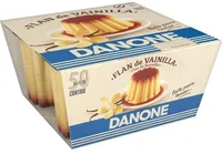 Flan sabor vainilla