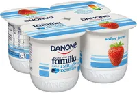Yogur sabor fresa