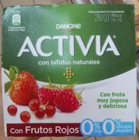 Bífidus desnatado con frutos rojos