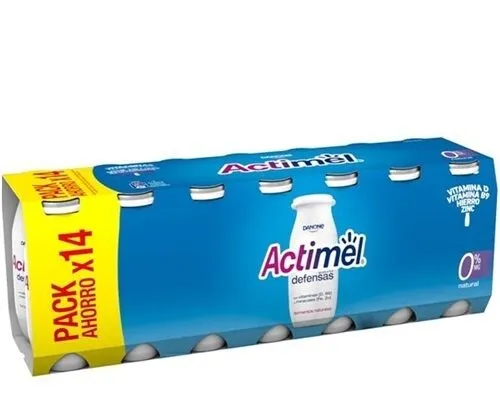 Actimel desnatado 0% natural