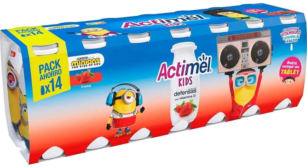 Actimel kids fresa