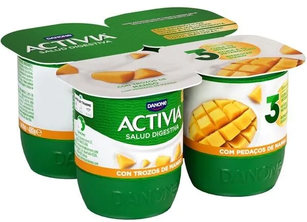 Activia con mango