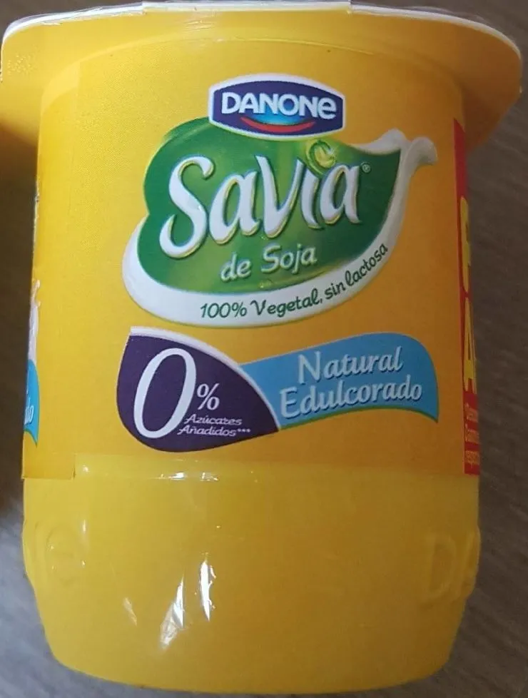 Postre de soja natural edulcorado