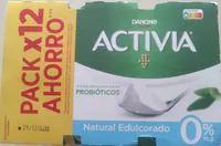 Activia 0% Natural Edulcorado