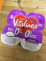 Vitalinea yogur cremoso natural edulcorado