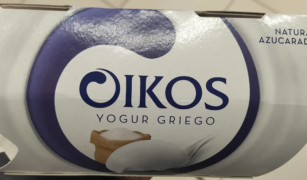 Oikos yogur griego natural azucarado