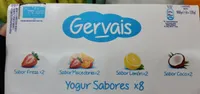Yogures sabores